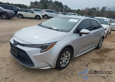 2021 Toyota Corolla Le from USA, damaged, VIN 5YFEPMAE6MP260739